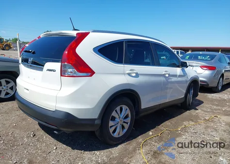 2013 Honda Cr-V Ex-L from USA, damaged, VIN 5J6RM4H79DL087562